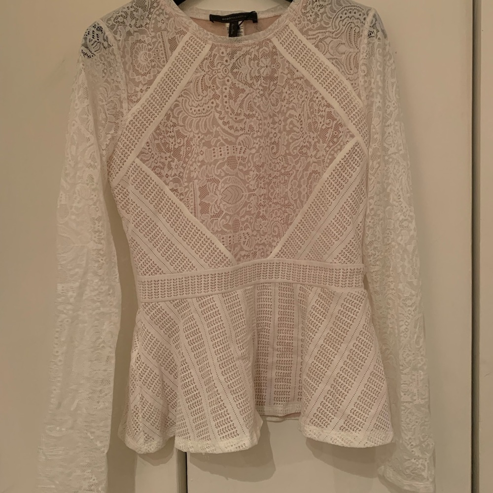 COPY - BCBG Maxazira White Top